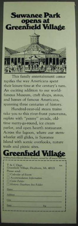 Suwanee Park and Steamboat - OLD FLYER